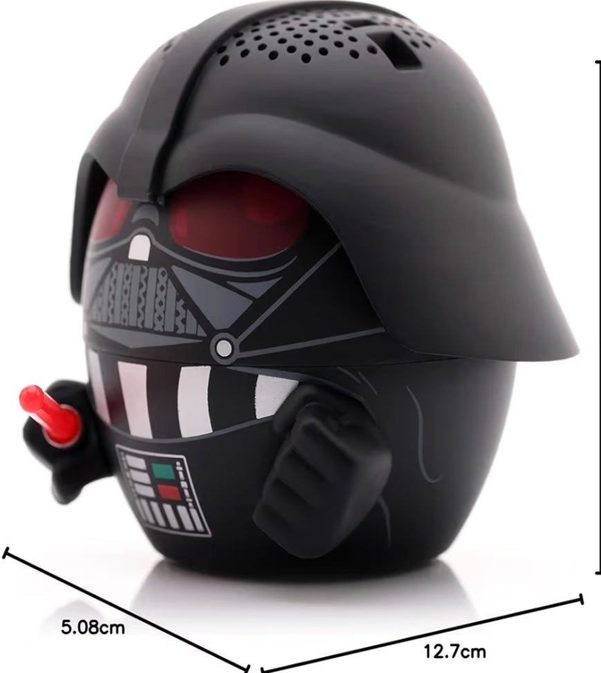Bitty Boomers Star Wars: Darth Vader with Light Saber - Mini Bluetooth Speaker