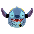 Squishmallows 8" Disney Stitch with Headphones – Soft Plush Toy