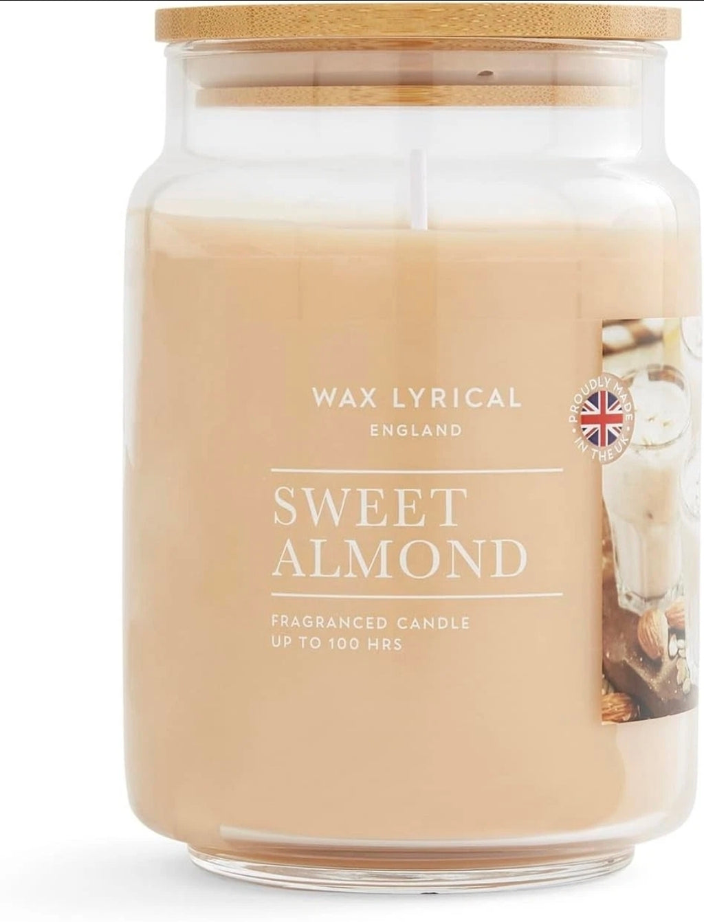 Wax Lyrical Sweet Almond Large Jar Candle