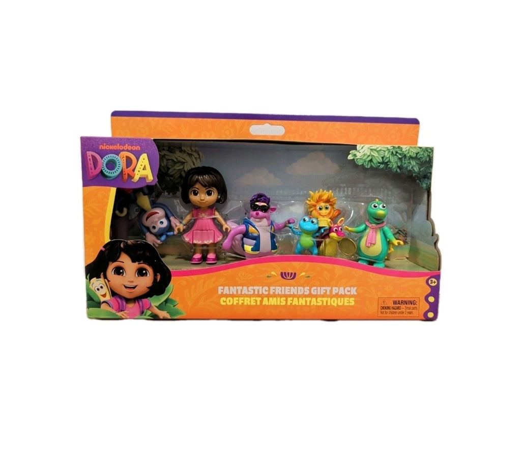 Dora the Explorer Fantastic Friends Gift Pack – Figure Set for Kids