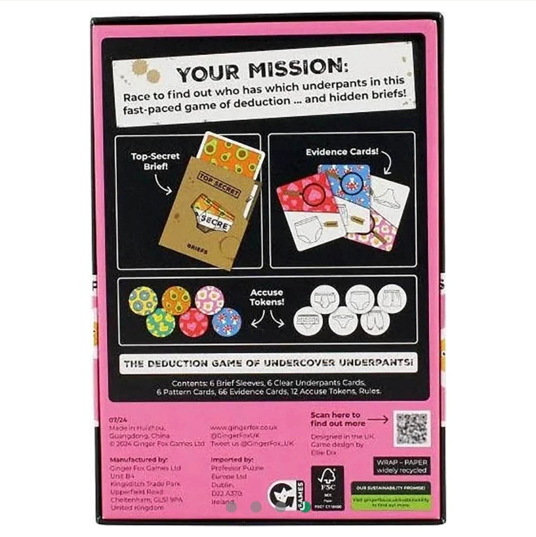 Top Secret Briefs Game