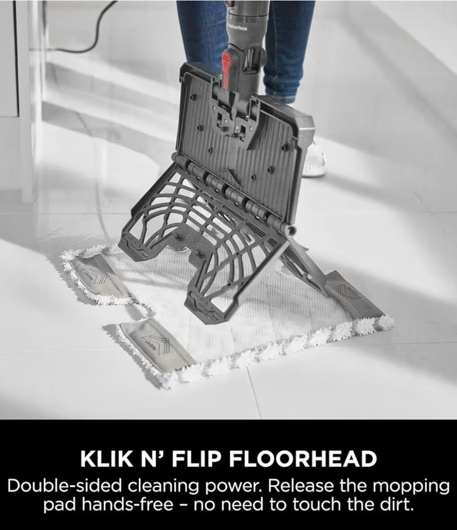 Shark Klik n'Flip Automatic Steam Mop – Hard Floor Steam Cleaner