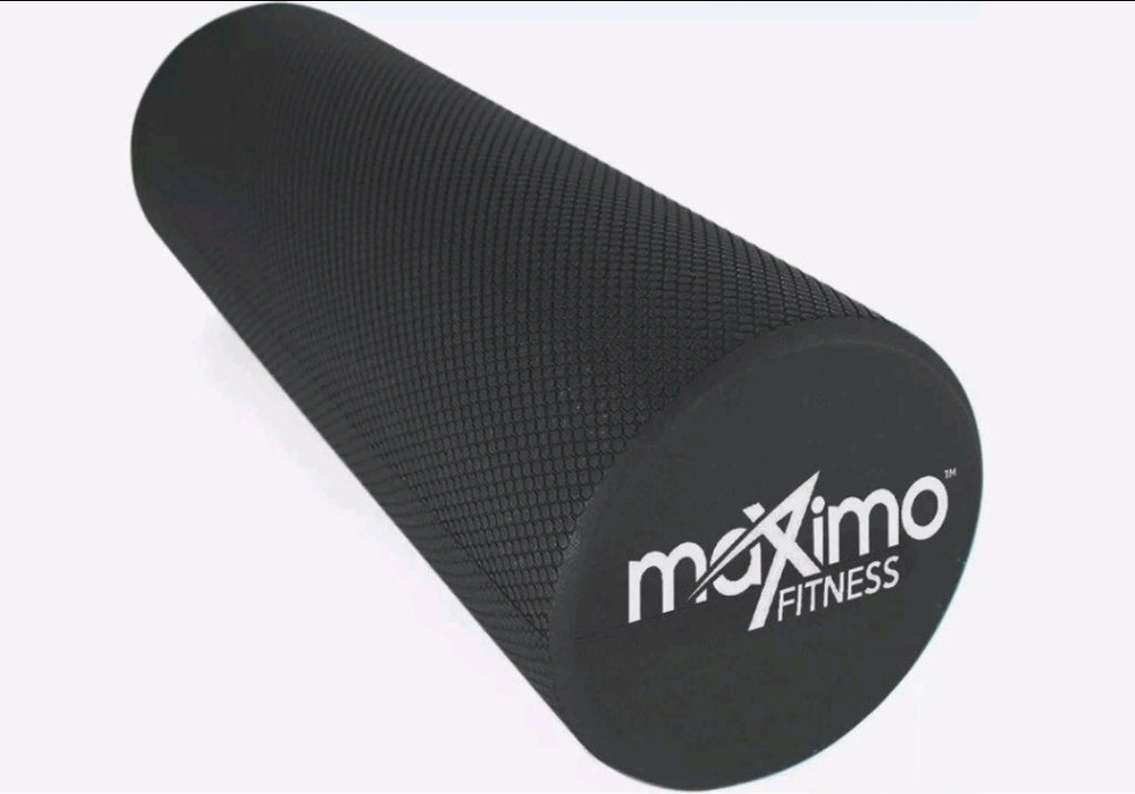 Maximo Fitness Exercise Foam Roller - Black