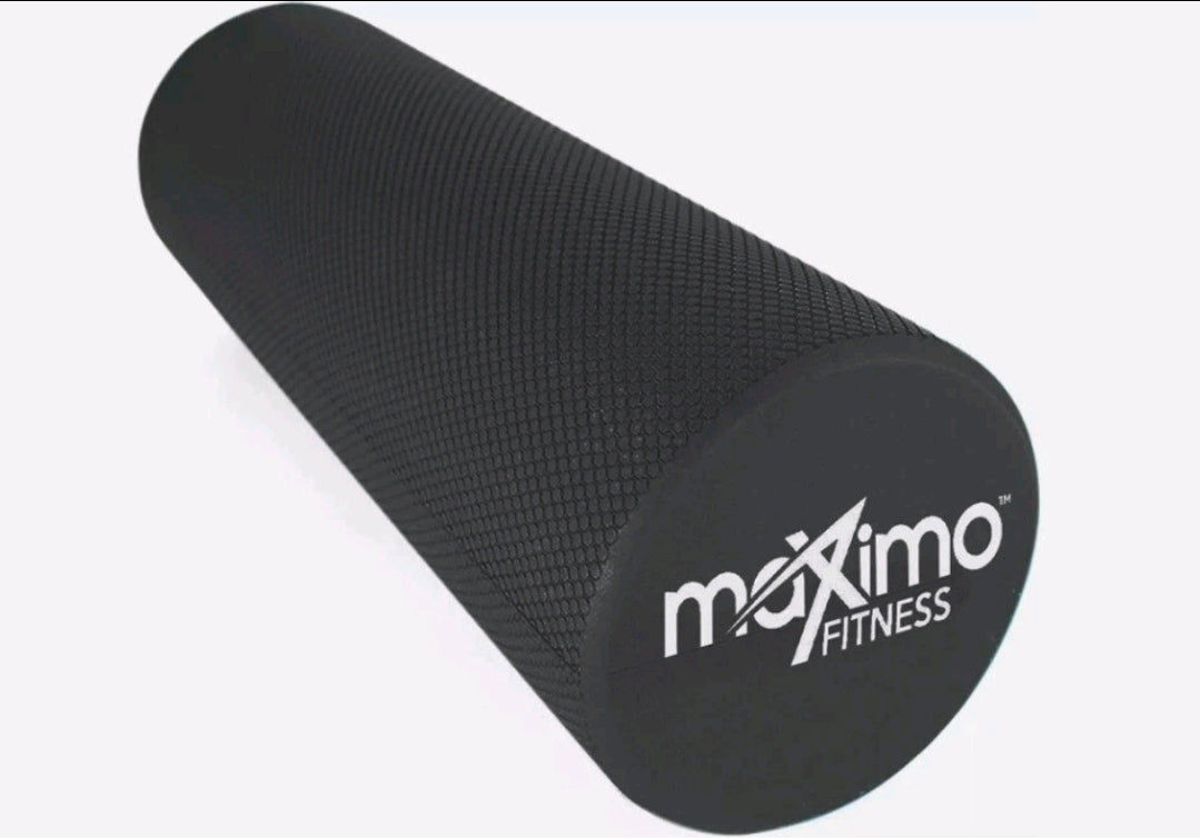 Maximo Fitness Exercise Foam Roller - Black