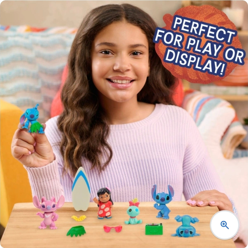 Disney Stitch Collectible Figure Set – Multi-Pack Vinyl Figures