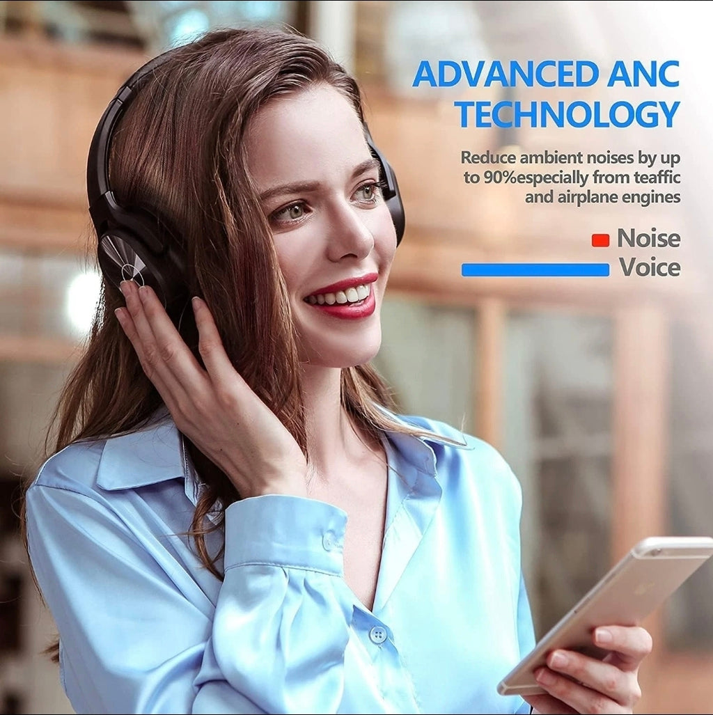 ZIHNIC PN9 Wireless Bluetooth Headphones – Over-Ear Foldable Headset