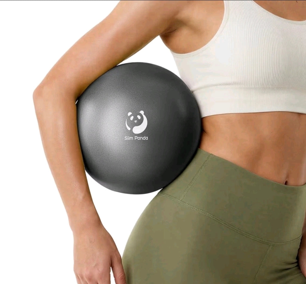 Slim Panda 9-Inch Pilates Ball – Mini Exercise Ball for Core & Balance Training