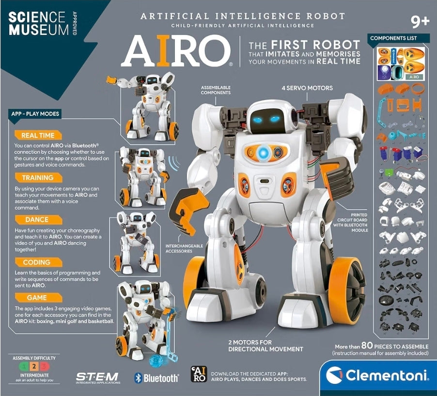 Clementoni AIRO Artificial Intelligence Robot