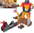 Monster Jam Smash & Bash Playset – Monster Truck Toy for Kids