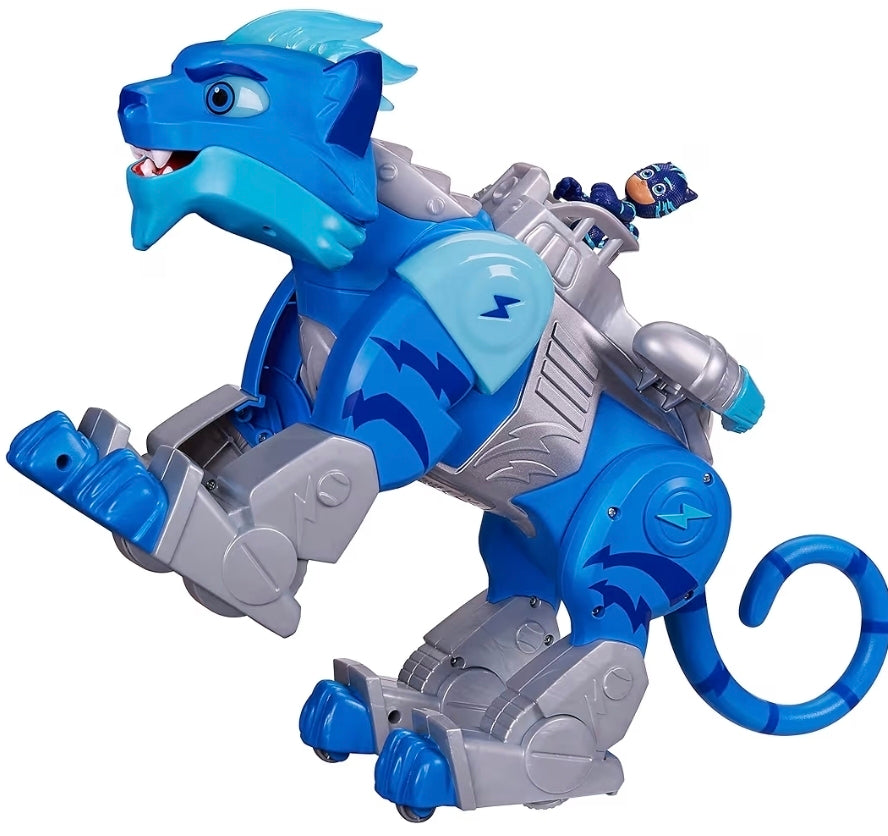 PJ Masks Animal Power Charge and Roar Power Cat Figure – Kids Action Toy