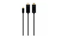 SANDSTROM Black Series USB Type-C to HDMI Cable - 1 m