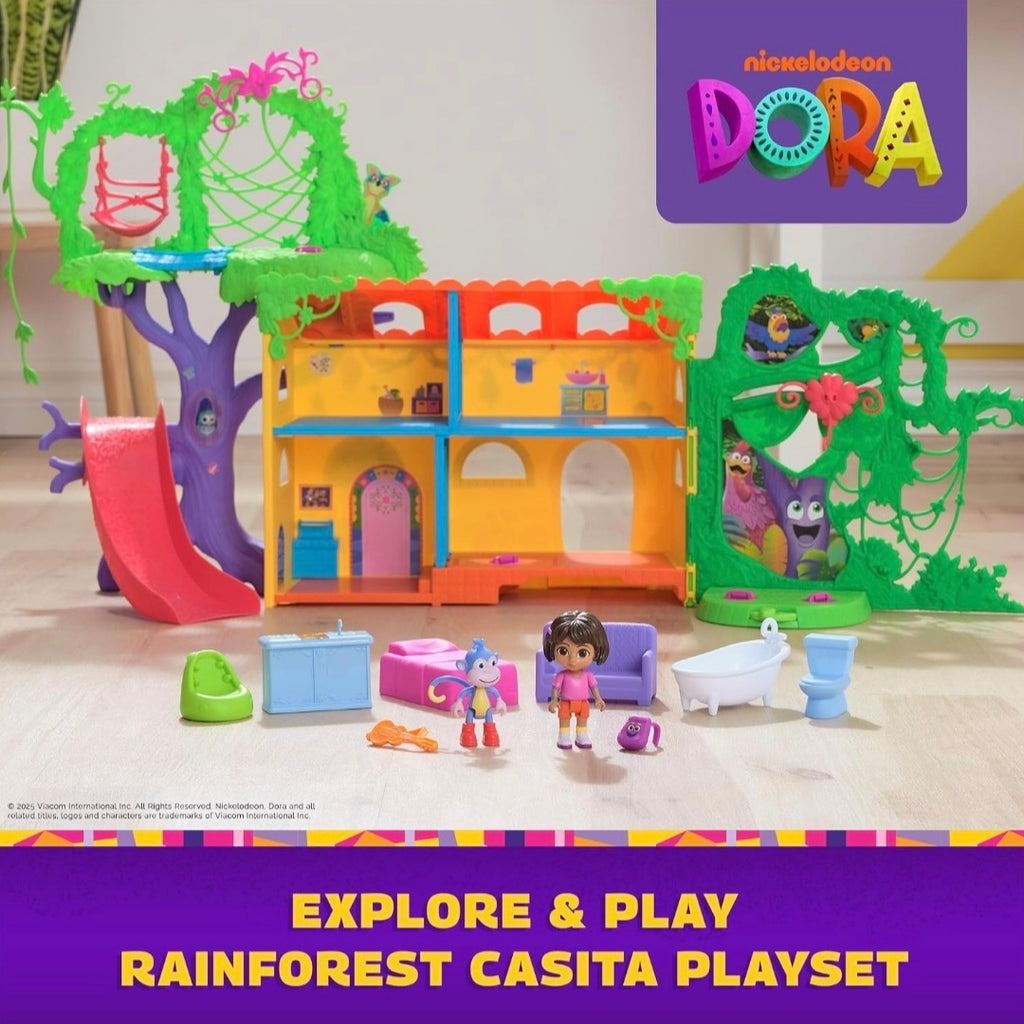 Dora the Explorer – Explore & Play Rainforest Casita Playset