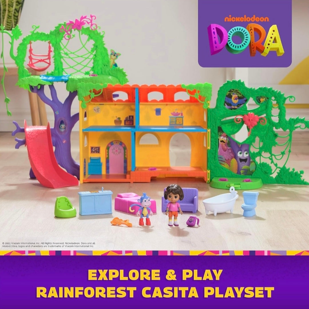 Dora the Explorer – Explore & Play Rainforest Casita Playset