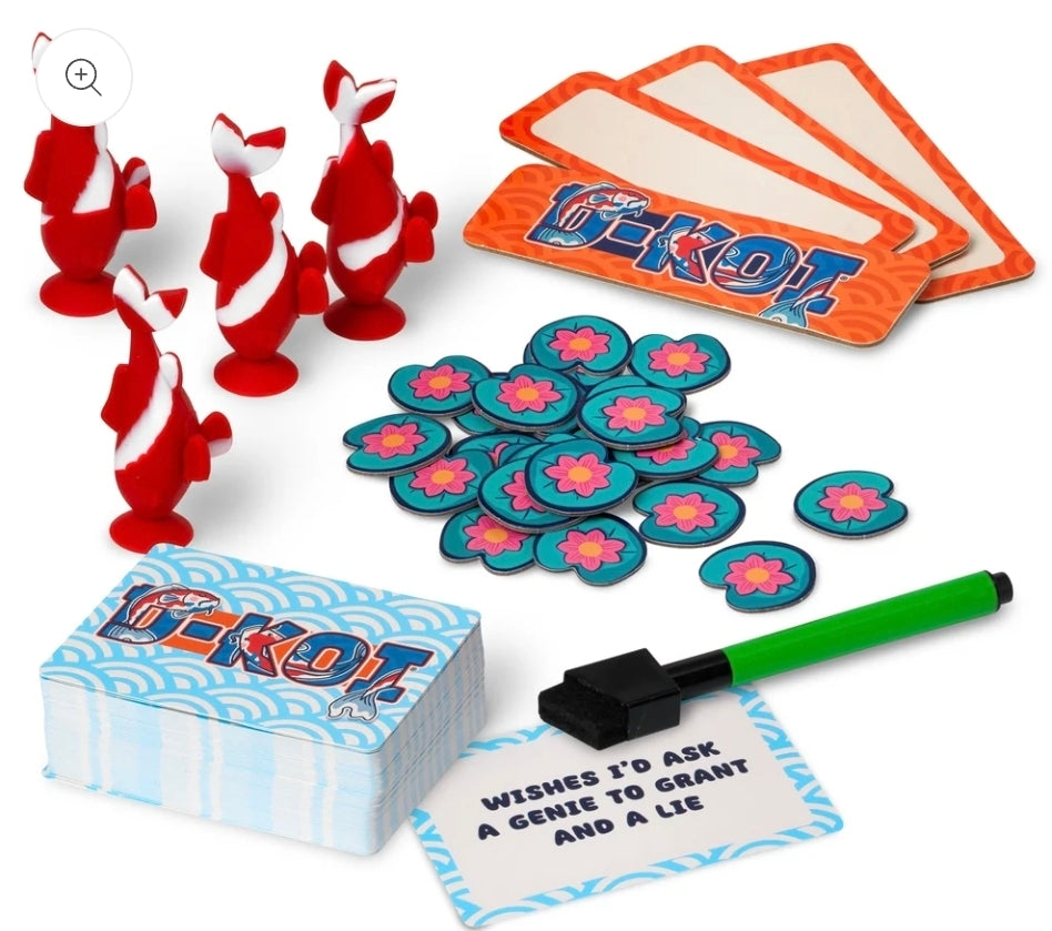 D-Koi Family Game – Fun Strategy Board Game for Kids & Adults