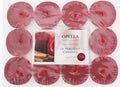 Opella Dark Cherry Scented Tealight Candles 12pk