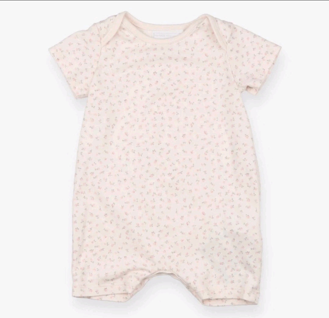The Little White Company Organic Cotton Floral Shortie 0-3 Months