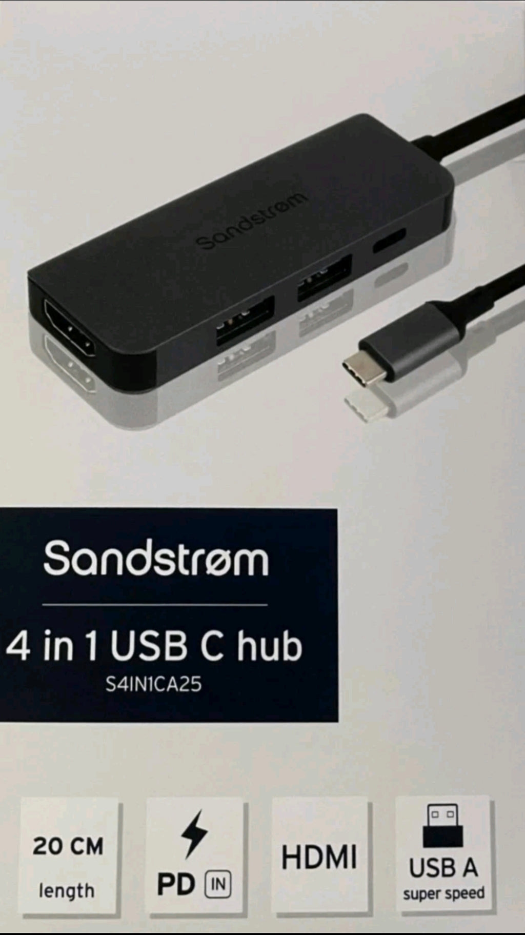 USB-C to HDMI Adapter Hub 4K PD 100W USB