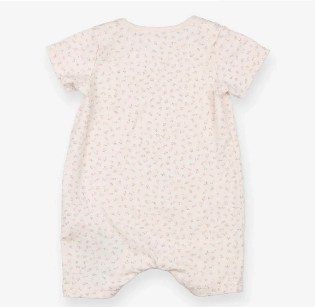 The Little White Company Organic Cotton Floral Shortie 0-3 Months