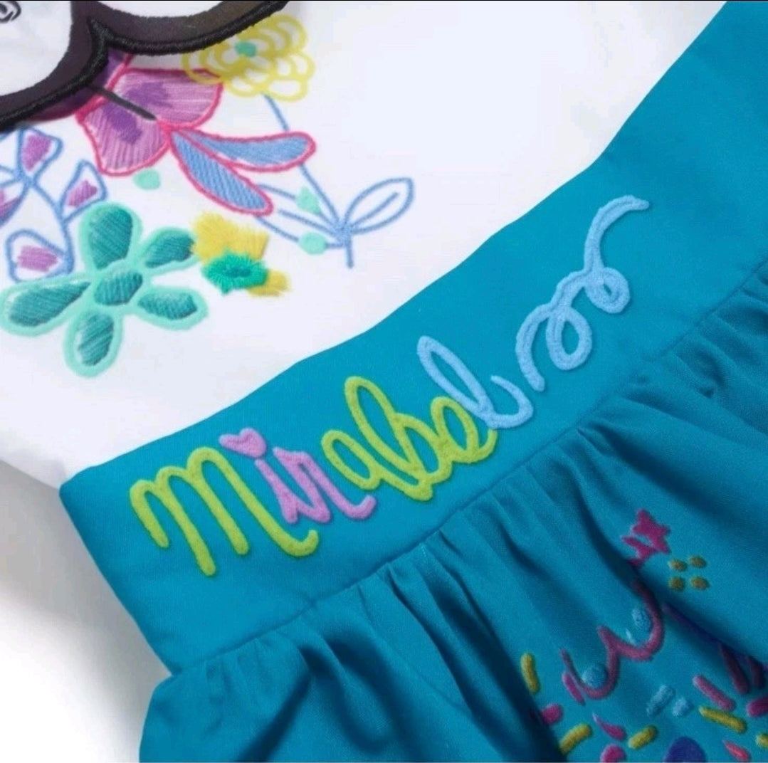 Encanto Mirabel Fancy Dress Up Costume Kids Age Uk 7-8 Outfit Disney Store