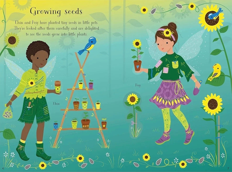 Little Sticker Dolly Dressing Garden Fairy