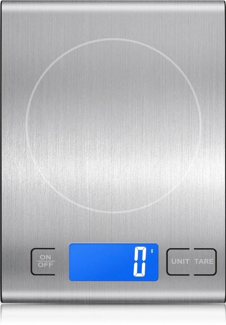 Diyife Rechargeable Digital Kitchen Scales, 1g/15kg 33lbs Food Weighing Scales