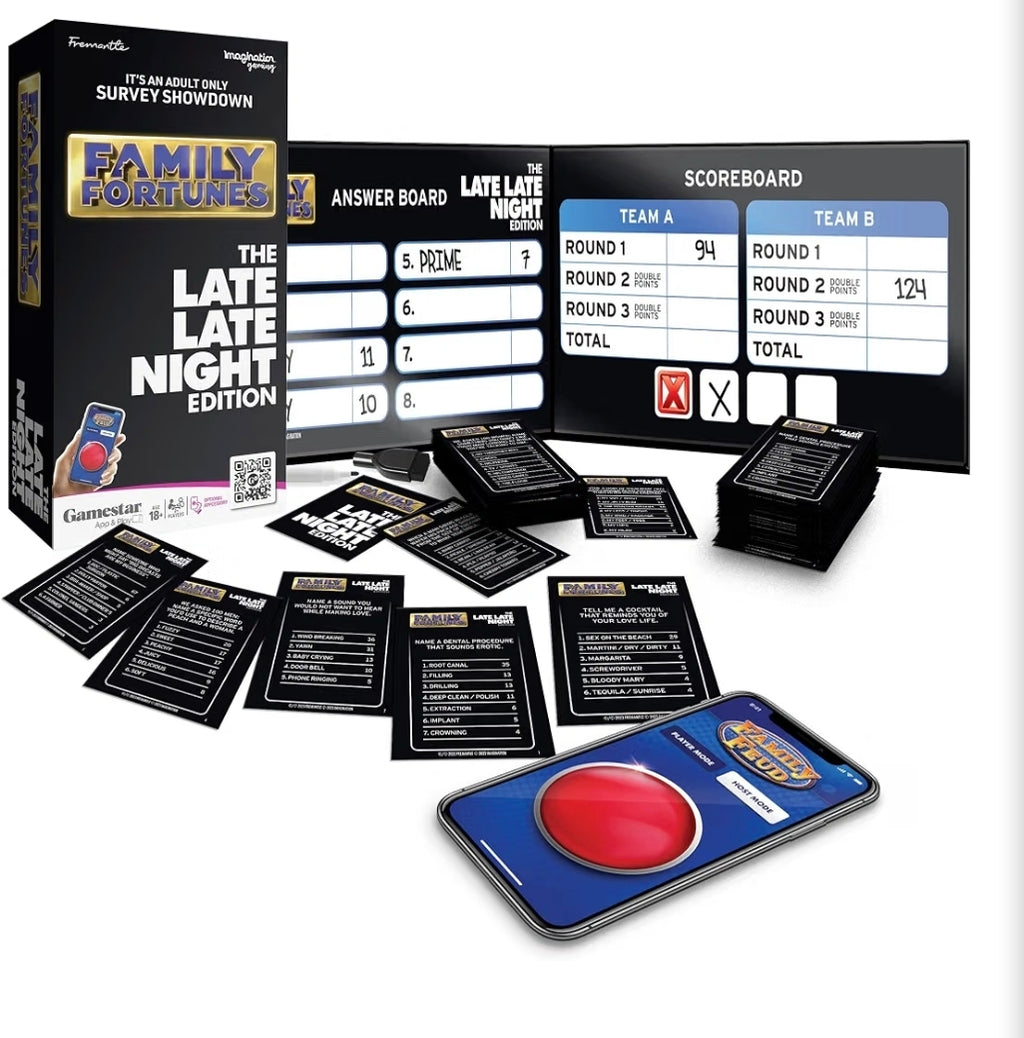 Family Fortunes Late Late Night Edition Card Game