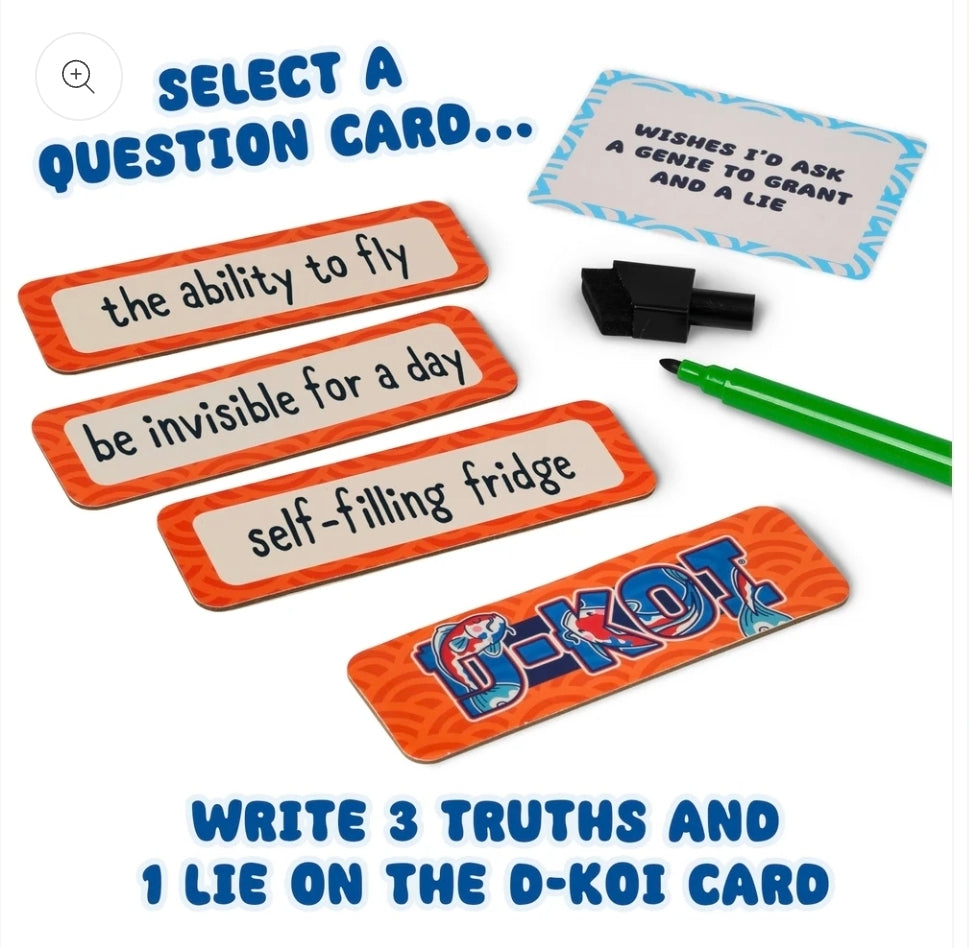 D-Koi Family Game – Fun Strategy Board Game for Kids & Adults