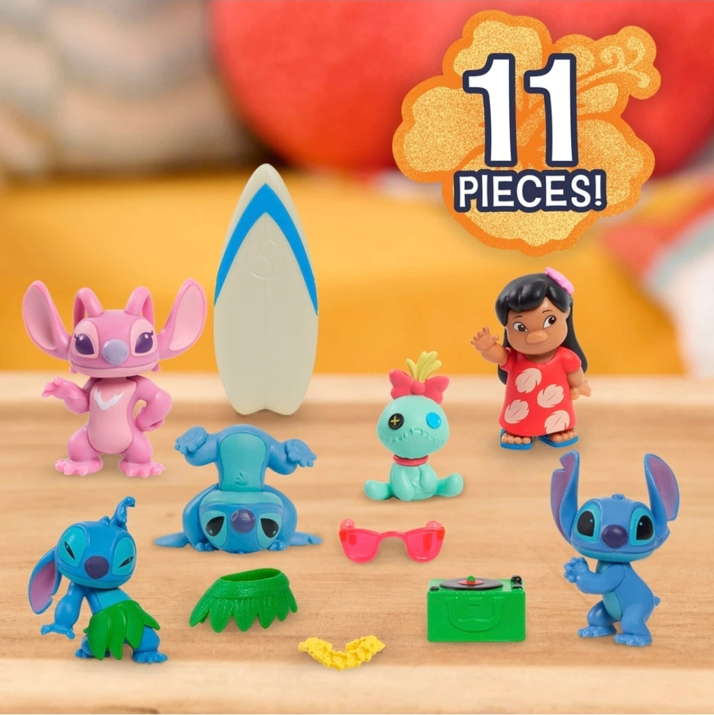Disney Stitch Collectible Figure Set – Multi-Pack Vinyl Figures