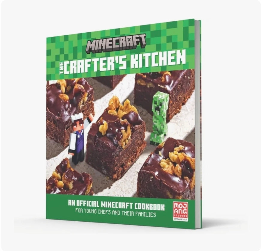 Minecraft: The Crafter’s Kitchen: An official Minecraft cookbook for young chefs and their families – perfect for fans of the video game!