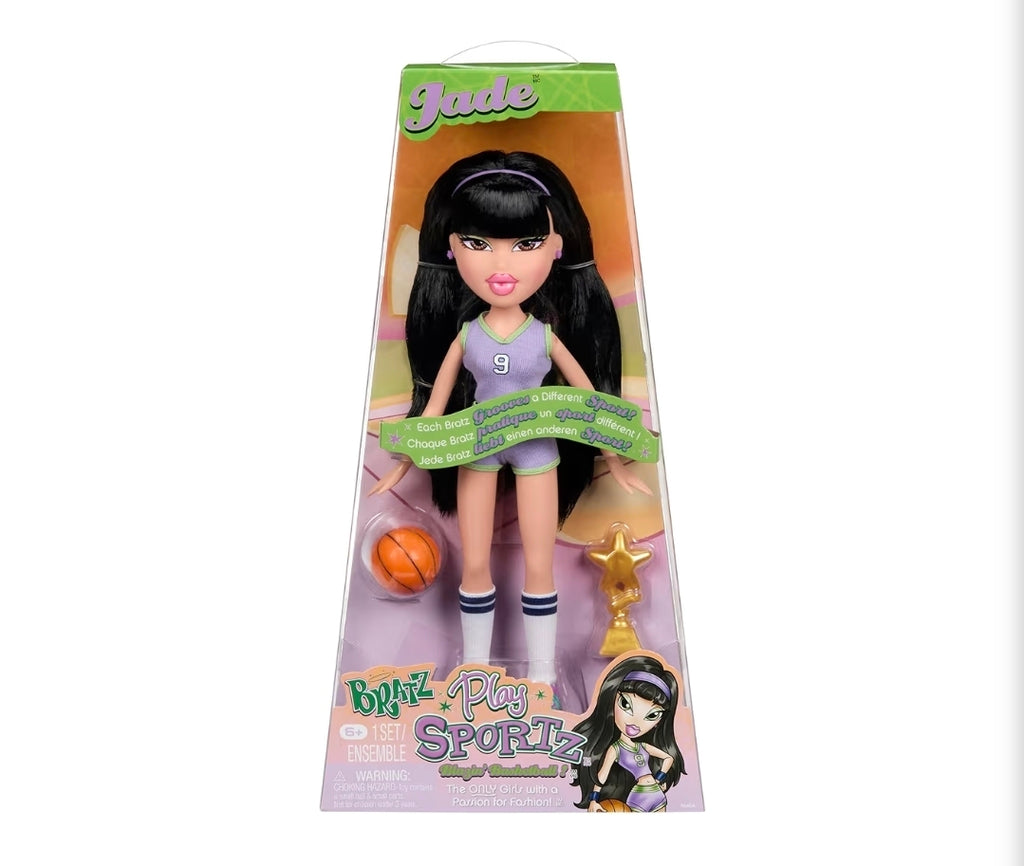Bratz Play Sportz Jade Basketball Fashion Doll with Accessories