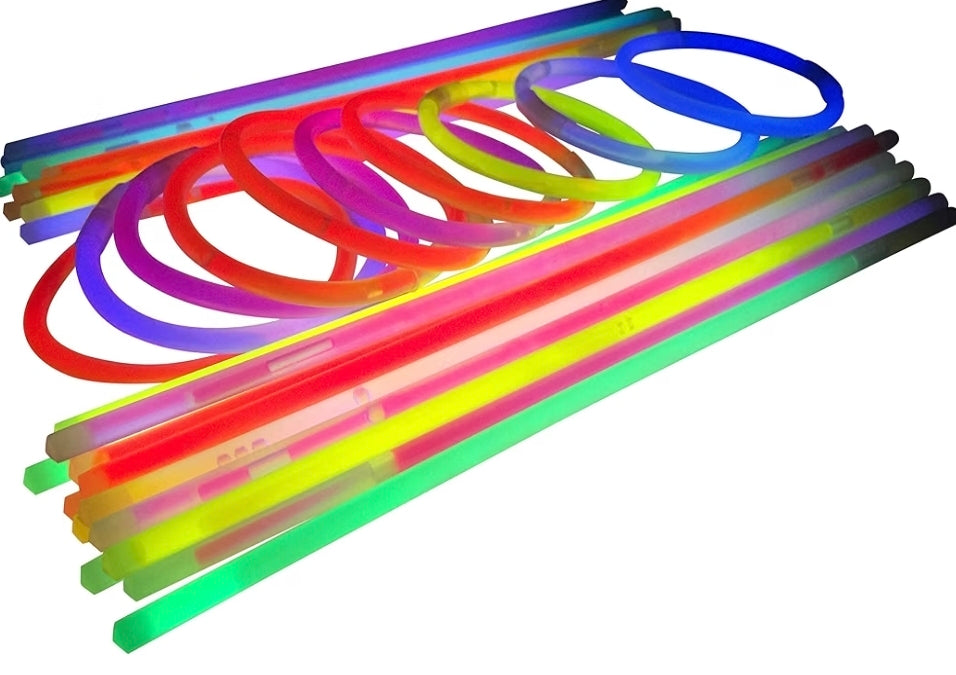 Glowtopia 8 inch Glow Stick Bracelets