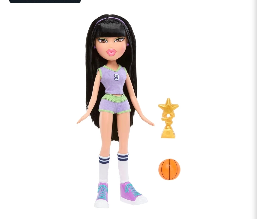 Bratz Play Sportz Jade Basketball Fashion Doll with Accessories